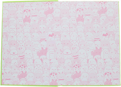 Blueprint Collections Squishmallows A5 Luxury Notebook, 80 Pages, Mallow Days Design, Green