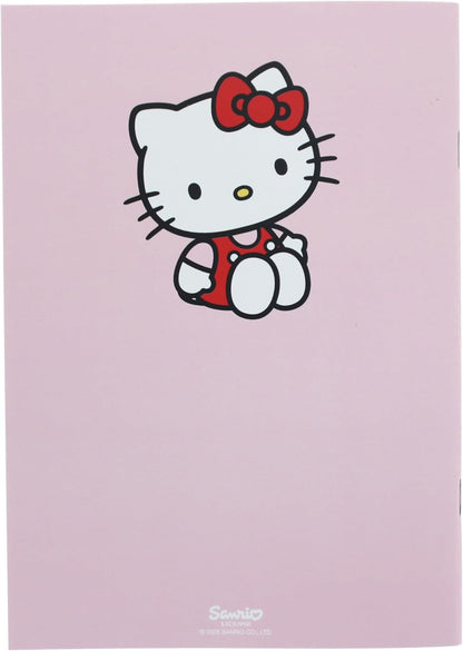 Blueprint Collections Hello Kitty Super Set di cancelleria | Quaderno A5, adesivi, penna, matita e altro | Simpatico kit per la scuola e scrittura