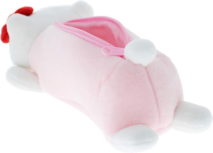 Blueprint Collections Hello Kitty - Astuccio in peluche per la scuola, astuccio per ragazze, cancelleria e regali Hello Kitty, Multicolore, Peluche a forma di novità