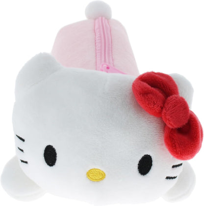 Blueprint Collections Hello Kitty - Astuccio in peluche per la scuola, astuccio per ragazze, cancelleria e regali Hello Kitty, Multicolore, Peluche a forma di novità