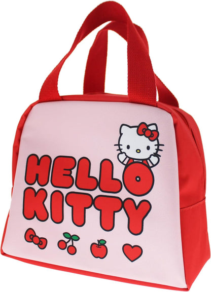 Blueprint Collections Hello Kitty - Borsa termica per il pranzo per bambini, graziosa scatola per il pranzo e materiale scolastico, regali Hello Kitty