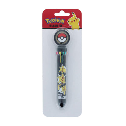 Blueprint Collections Bolígrafo multicolor Pokemon | Papelería y material escolar para niños | Bonitos regalos y papelería de Pokémon