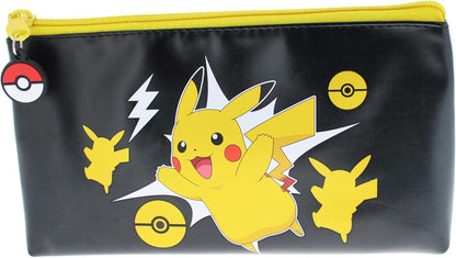 Blueprint Collections Astuccio Pokemon | Forniture per la scuola per bambini | Cancelleria e regali Pokemon | Astuccio per penne Pokemon, Multicolore, Classico