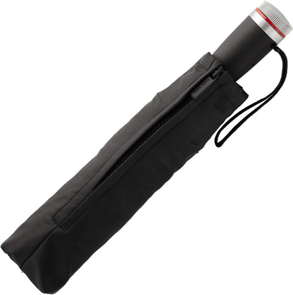Hugo BOSS Gear Red Pocket Umbrella - Ultra Lightweight and Extra Strong with Rust and Scratch Protection