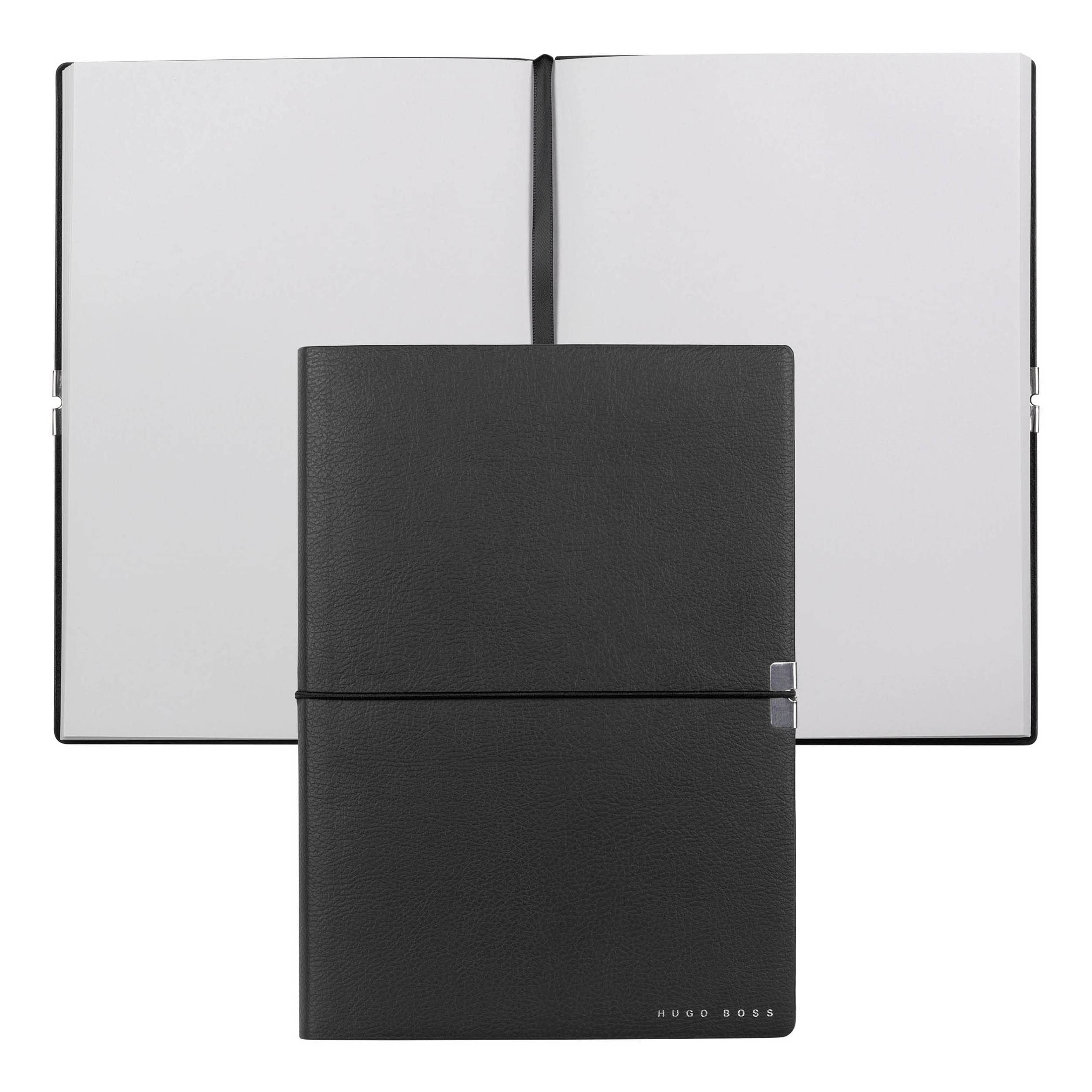 Hugo Boss Quaderno A5 Elegance Storyline Nero Plain