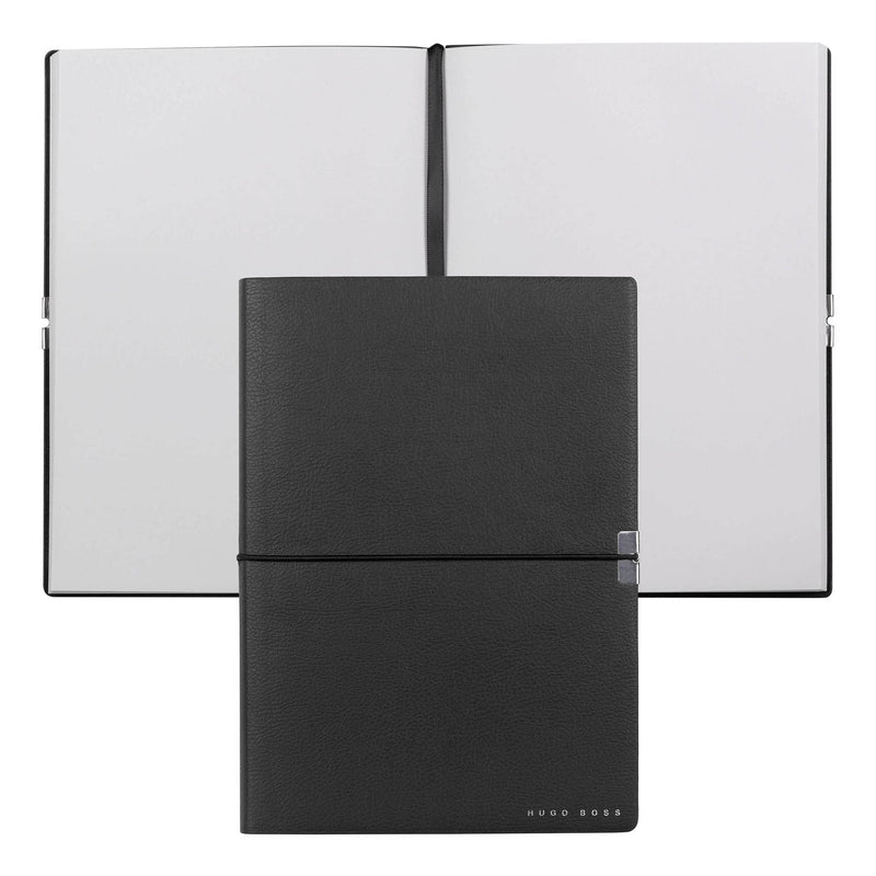 Hugo Boss Quaderno A5 Elegance Storyline Nero Plain