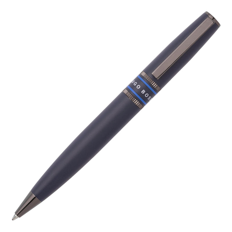 Fountain pen gear minimal black and chrome