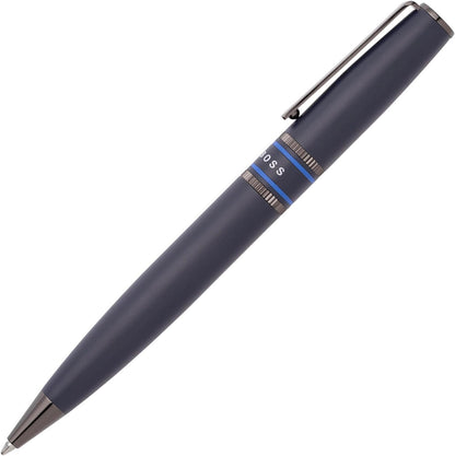 Fountain pen gear minimal black and chrome