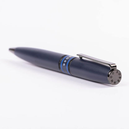 Fountain pen gear minimal black and chrome