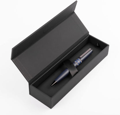 Fountain pen gear minimal black and chrome