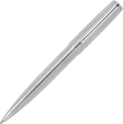 Hugo Boss Ballpoint Pen Label Chrome