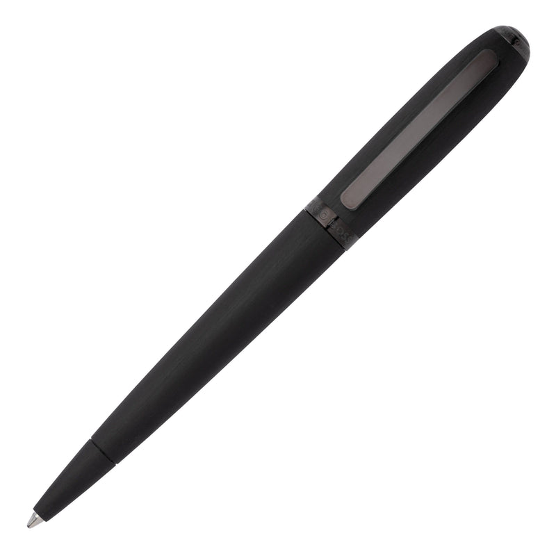 Hugo Boss Contour Ballpoint Pen Brushed Black