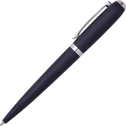 Hugo Boss Contour Brushed Navy Ballpoint Pen