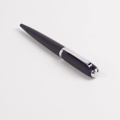 Hugo Boss Contour Brushed Navy Ballpoint Pen