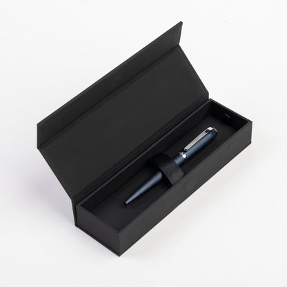 Hugo Boss Contour Brushed Navy Ballpoint Pen