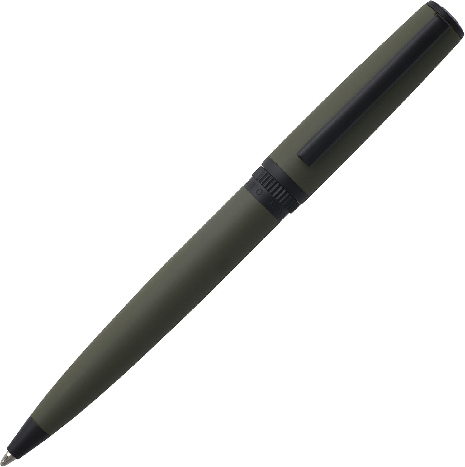 Hugo Boss Writing Set Ballpoint Pen Gear Matrix Khaki and A5 Notepad Essential Gear Matrix Khaki Dots in Gift Box HPBH974T
