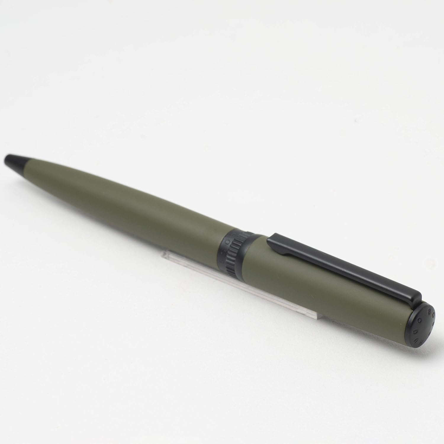 Hugo Boss Writing Set Ballpoint Pen Gear Matrix Khaki and A5 Notepad Essential Gear Matrix Khaki Dots in Gift Box HPBH974T