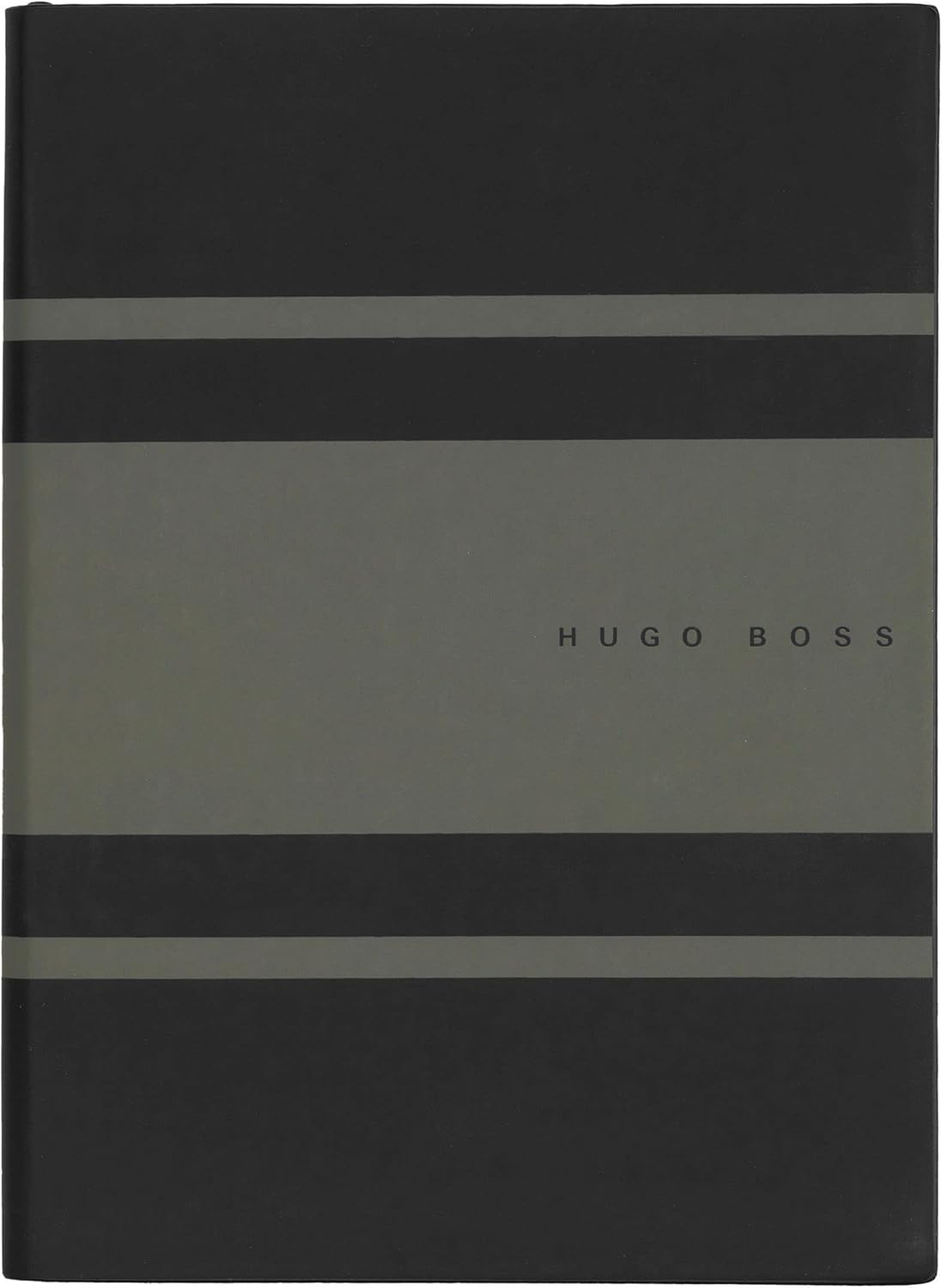 Hugo Boss Writing Set Ballpoint Pen Gear Matrix Khaki and A5 Notepad Essential Gear Matrix Khaki Dots in Gift Box HPBH974T