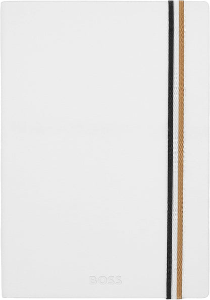 Hugo Boss Iconic Notebook A5 (Blank, White