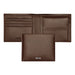 Portemonnee Classic Smooth, koffie, 17, Klassiek