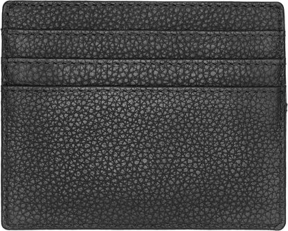BOSS HUGO Classic Grained Card Holder Black