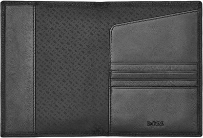 Passport Holder Classic Grained Black, black, 17.4, Classic