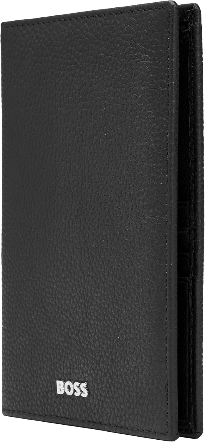 Passport Holder Classic Grained Black, black, 17.4, Classic
