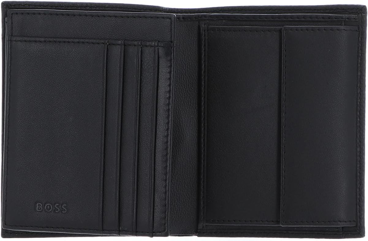 BOSS Hugo Classic Grained Wallet Black, Black, Black