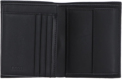 BOSS Hugo Classic Grained Wallet Black, Black, Black