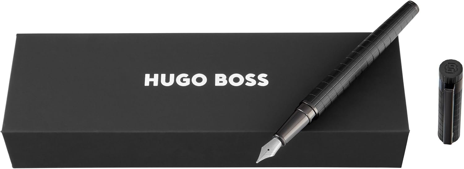 Hugo Boss Fountain Pen Loop Bauhaus Black