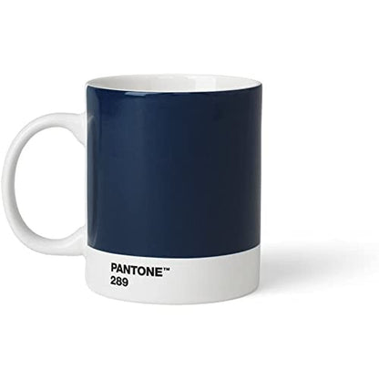 Copenhagen Design 101030289 PANTONE Mug, coffee/tea cup, fine china (ceramic), 375 ml, dark blue, 289 C, Porcelain, One size