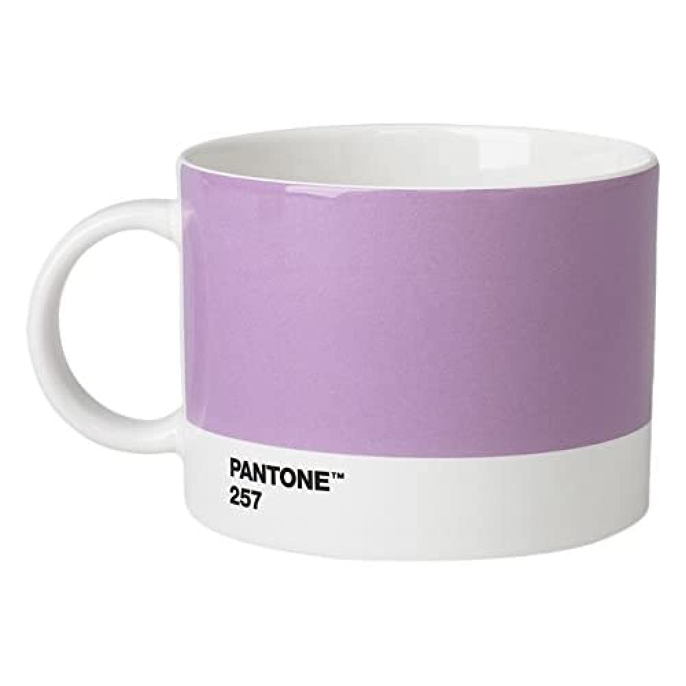 Copenhagen Design Pantone Cup, Tea/Coffee Mug, fine China (Ceramic), 475 ml, Light Purple, 257 C, one Size