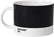 Copenhagen Design 101050419 PANTONE Cup, tea/coffee mug, fine china (ceramic), 475 ml, black, 419 C, Porcelain, one size