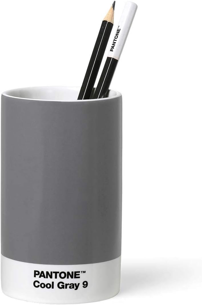 Copenhagen Design 101490009 Pantone Pencil Cup, Cool Gray 9 One Size