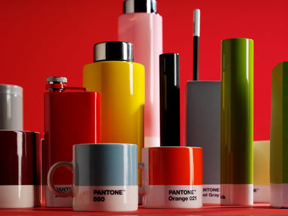 Pantone 101112035 Red 2035 Hip Flask Stainless Steel
