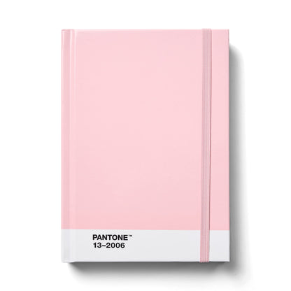 Copenhagen Design PANTONE Notebook S Unlined 96 Pages with Elastic Closure and Bookmark Light Pink 13-2006