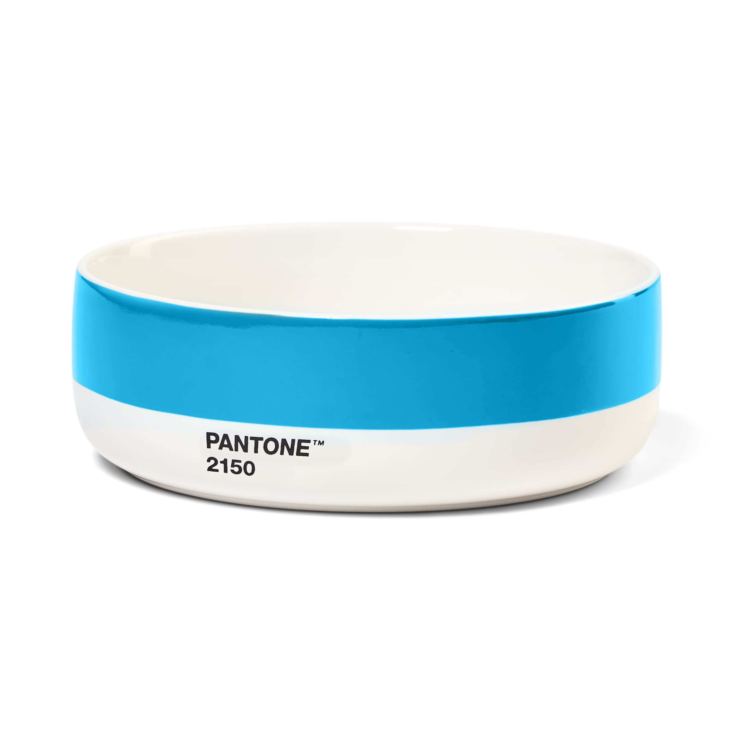 Copenhagen Design Pantone Porcelain Cereal Soup Bowl, Blue 2150