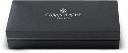 Caran D' Ache Chevron Ecridor Silver Plated/Rhodium Coat Chevron 0.7mm Pencil, Large Engraving Space (0004.276