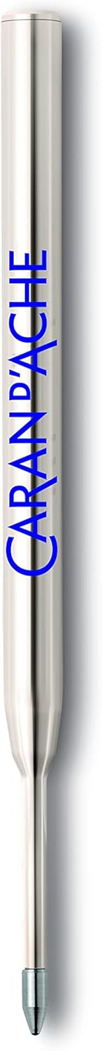 Caran d'Ache Goliath Roll-On Cartridges, Blue, Medium, Pack of 1