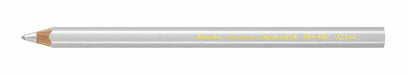 Caran d'Ache Maxi 0494.498 Colouring Pencil Metallic Silver Size: Approx. 14 cm