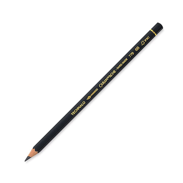 Caran d'Ache Technalo 0779.256 Graphite Pencil Hardness 6B Water Soluble