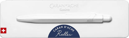 Caran d'Ache 849 Popline 0846.659 Ballpoint Pen with Case Blue Lacquered Line Width M Blue Length 12.5 cm