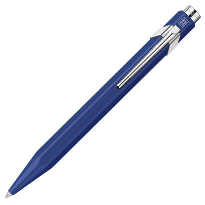 Caran d'Ache 849 Popline 0846.659 Ballpoint Pen with Case Blue Lacquered Line Width M Blue Length 12.5 cm