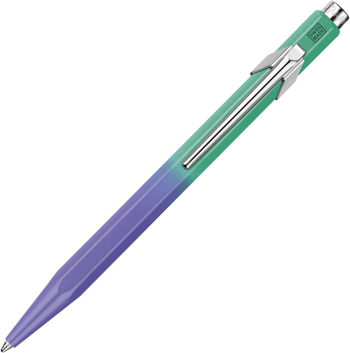 Caran d'Ache Set of 849 Ballpoint Pen and Lead Holder in the Colour Borealis Special Edition 8490.703