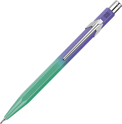 Caran d'Ache Set of 849 Ballpoint Pen and Lead Holder in the Colour Borealis Special Edition 8490.703