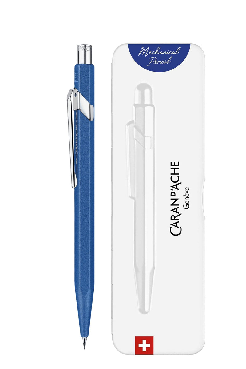 Caran d'Ache Mechanical Pencil Colormat-x Bleu in Slimpack