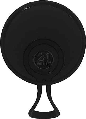 24Bottles Fill & Go Water Bottle Accessory, Unisex, Black (Black), One Size