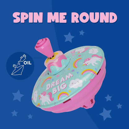 Legami Spin Me Round - Spinning Top - Unicorn
