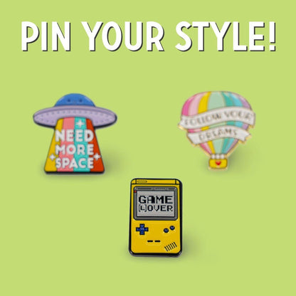 LEGAMI Enamel Metal Pin - Pin Your Style! - Game Lover
