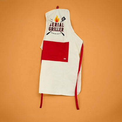 Legami - Grembiule da Cucina Uomo Donna, Super Chef, Tasca Frontale, Regolabile, Taglia Unica, Lavabile in Lavatrice, Dimensioni 56 x 76 cm